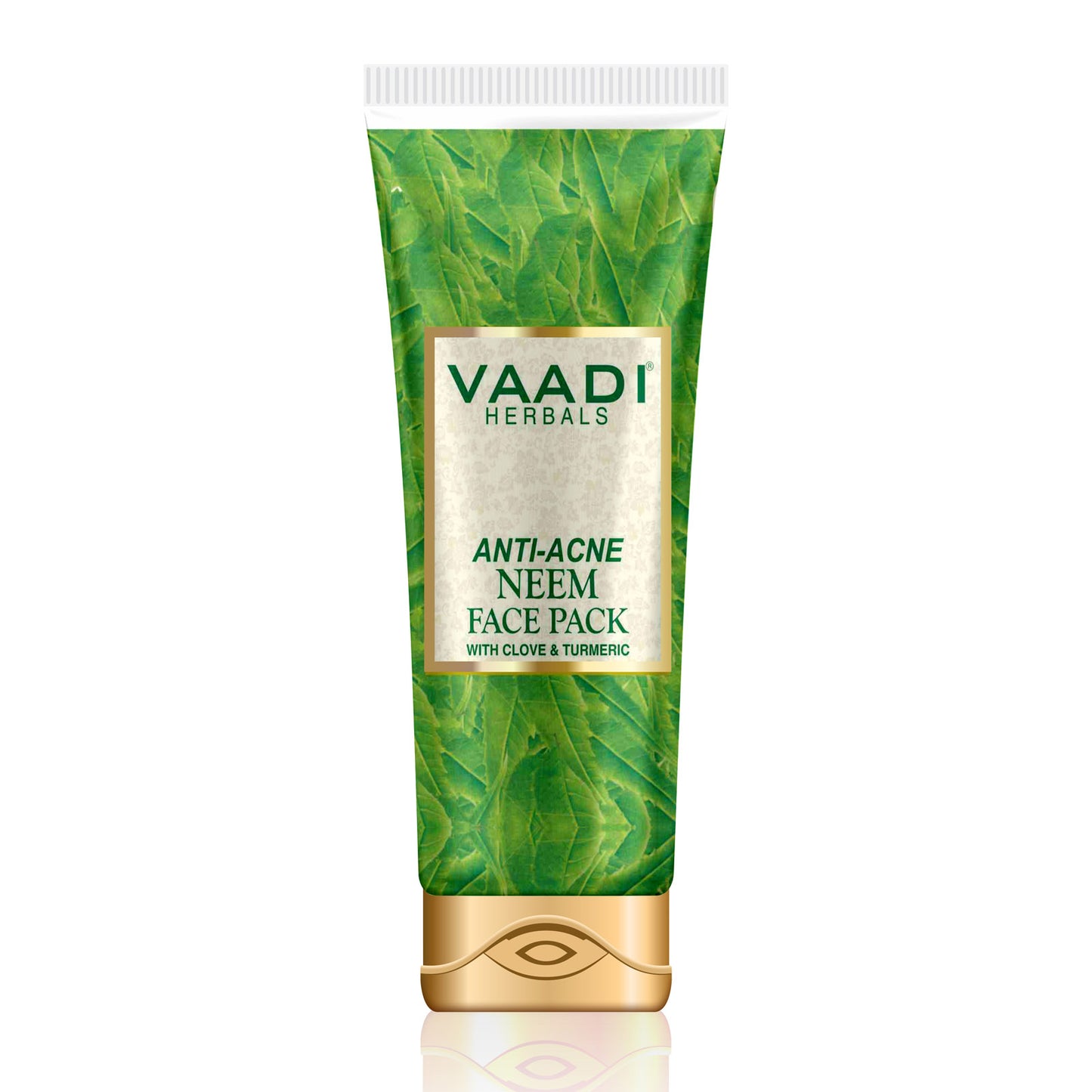 Neem Face Pack with Clove & Turmeric - Removes Acne and Pigmentation Marks Clears Impurities and Soothes Skin (120 gms / 4.3 oz)