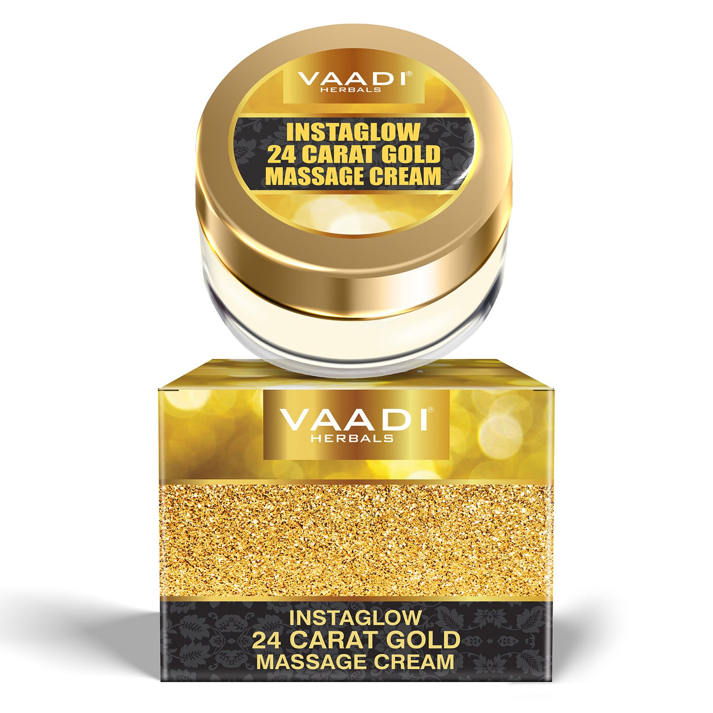 INSTAGLOW 24 CARAT GOLD MASSAGE CREAM (25 gms/0.9 oz)