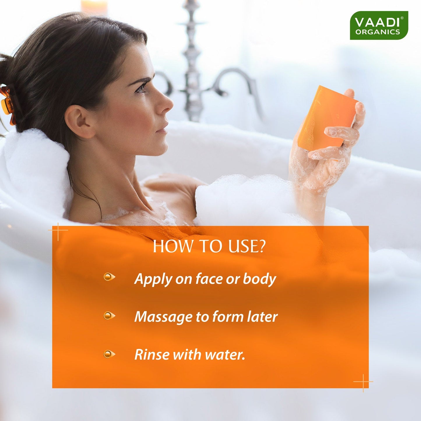 Vitamin C Soap with Hyaluronic Acid (75 gms)