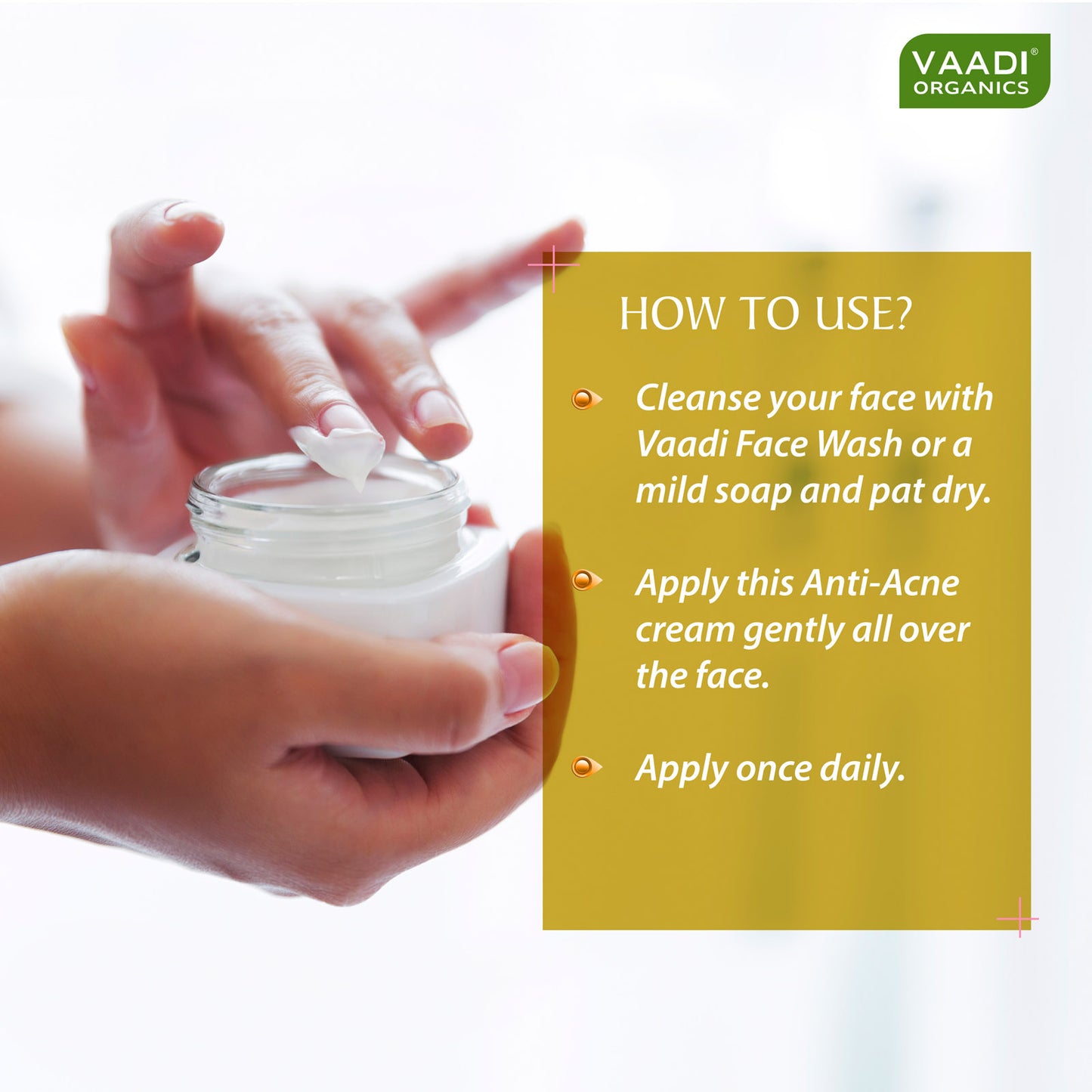 Anti Acne Cream with Clove Oil & Neem Extract - Anti Bacterial Therapy Controls Excess Oil Prevents Acne (30 gms / 1.1 oz)