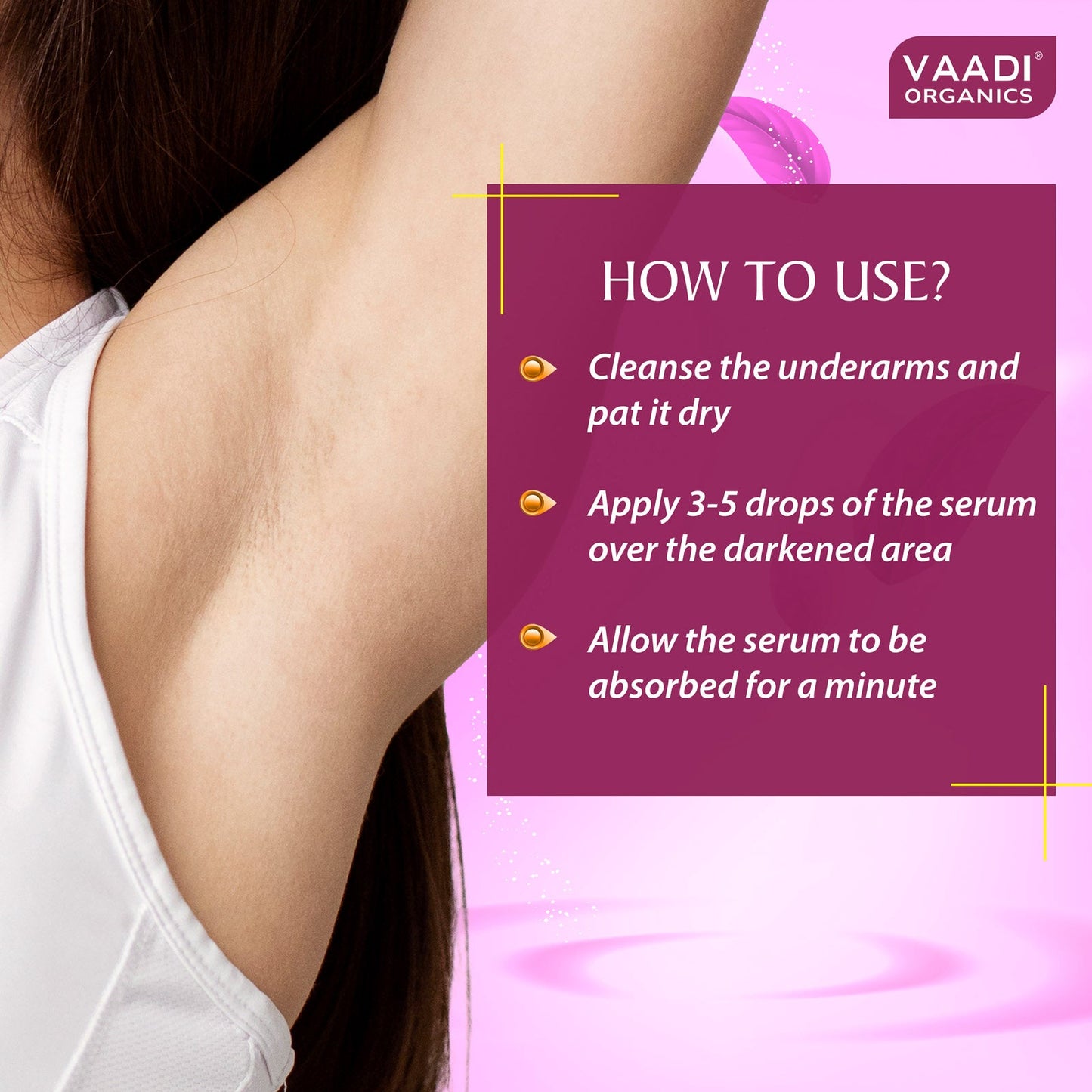 Underarm Brightening & De-Pigmentation Serum With Peony Root Extract & Green Seaweed (30 ml)