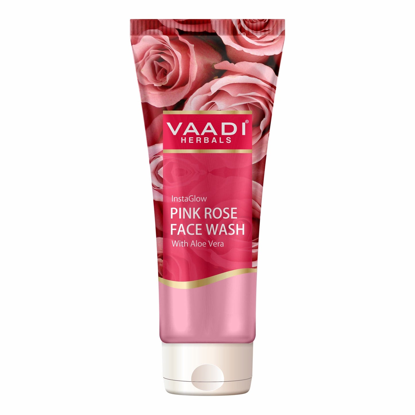 Insta Glow Pink Rose Face wash with Aloe vera extract (60 ml)