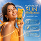 Sunscreen Lotion SPF 50 with Aloe Vera & Chamomile - Non Greasy - Long Lasting _ Soothes Burnt Skin (3 x 110 ml/ 4 fl oz)