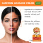SAFFRON SKIN WHITENING MASSAGE CREAM WITH SHEA BUTTER & SWEET BASIL OIL  (25 gms/0.9 oz)