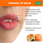 Orange and Shea Butter Lip Balm - Lip Renewing Therapy (10 gms/0.4 oz)