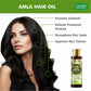 Bhringraj Amla Hair Oil with Hibiscus -Black & Thick Hair- Promotes Hair Growth-Strengthens Hair Roots- Reduces Hair fall- Strong & Healthy Hair- For All Hair Types- (120 ml / 4.05 oz)