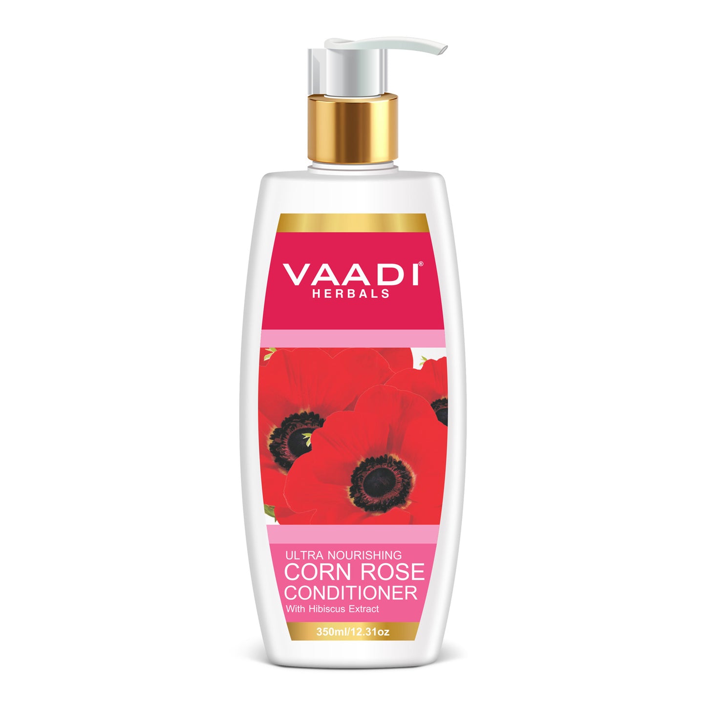 Hairfall & Damage Control Shampoo (Indian Gooseberry Extract) - Rich Corn Rose Conditioner with Hibiscus Extract (2 x 350 ml / 12 fl oz)