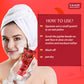 Skin Exfoliating Organic Strawberry Scrub Face Wash with Mulberry Extract - Removes Dead Skin Deeply Nourishes Skin ( 4 x 60ml/ 21.1 fl oz)