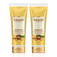 Organic InstaGlow Face Pack with Almond & Honey - Lightens Pigmentation - Gives Instant Glow (2 x 120 gms /4.3 oz)