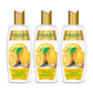 Dandruff Defense Organic Lemon Shampoo with Tea Tree Extract - Disinfects Scalp Prevents Hairfall (3 x 350 ml/ 12 fl oz)