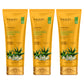 Organic Sunscreen Lotion SPF 50 with Aloe Vera & Chamomile - Non Greasy - Long Lasting _ Soothes Burnt Skin (3 x 110 ml/ 4 fl oz)