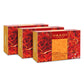 Luxurious Organic Saffron Soap - Skin Whitening Therapy - Evens Skin Tone _ Lightens Marks ( 3 x 75 gms / 2.7 oz)