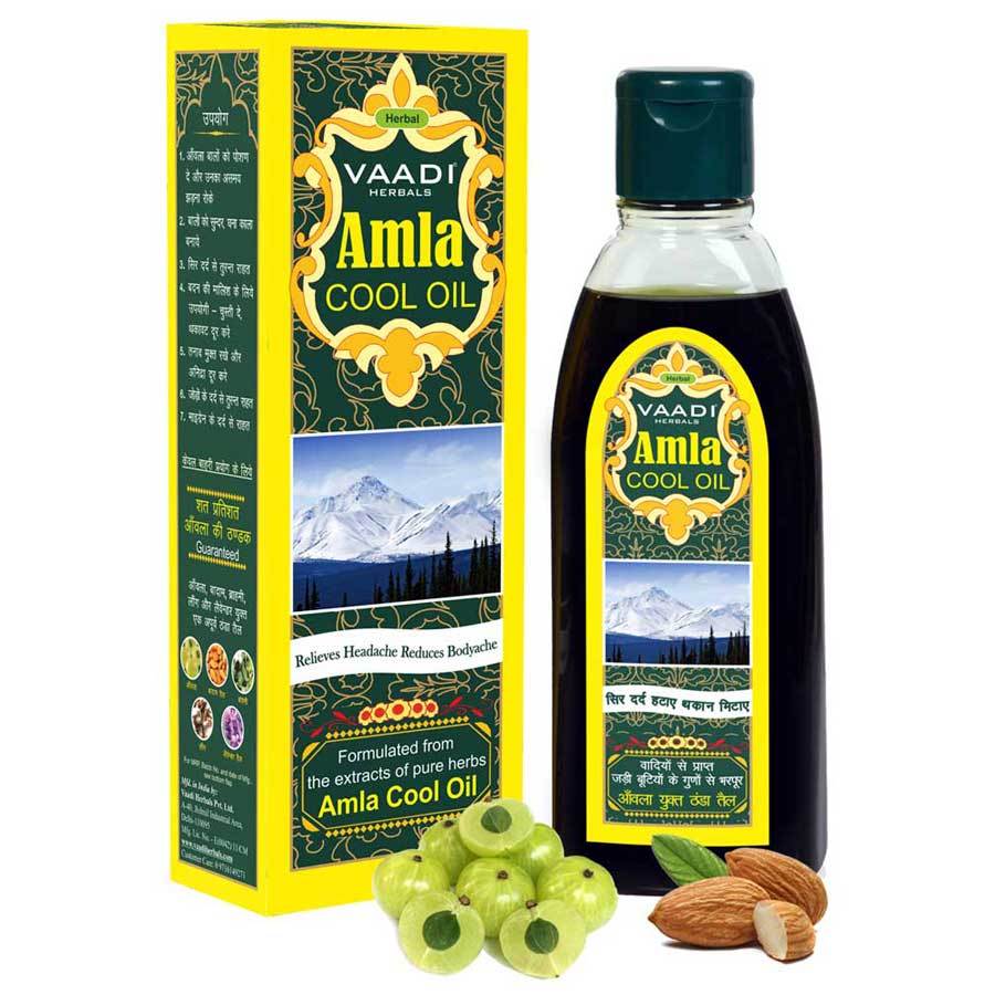 Organic Brahmi Amla Cool Oil 