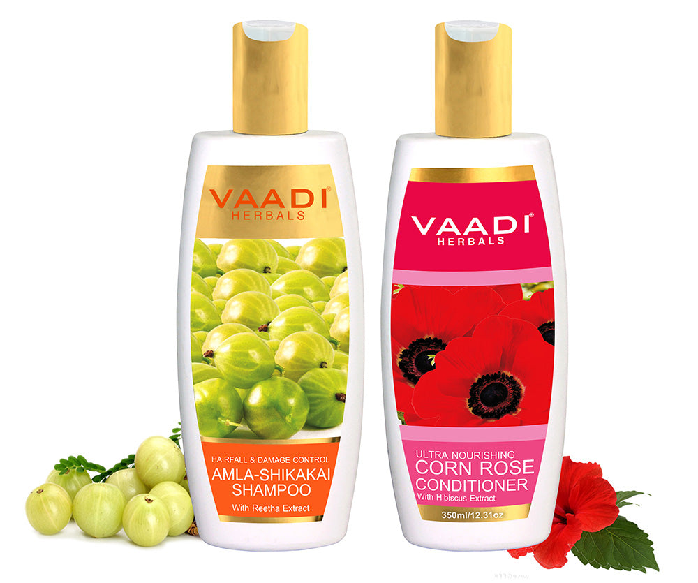 Hairfall & Damage Control Organic Shampoo (Indian Gooseberry Extract) 