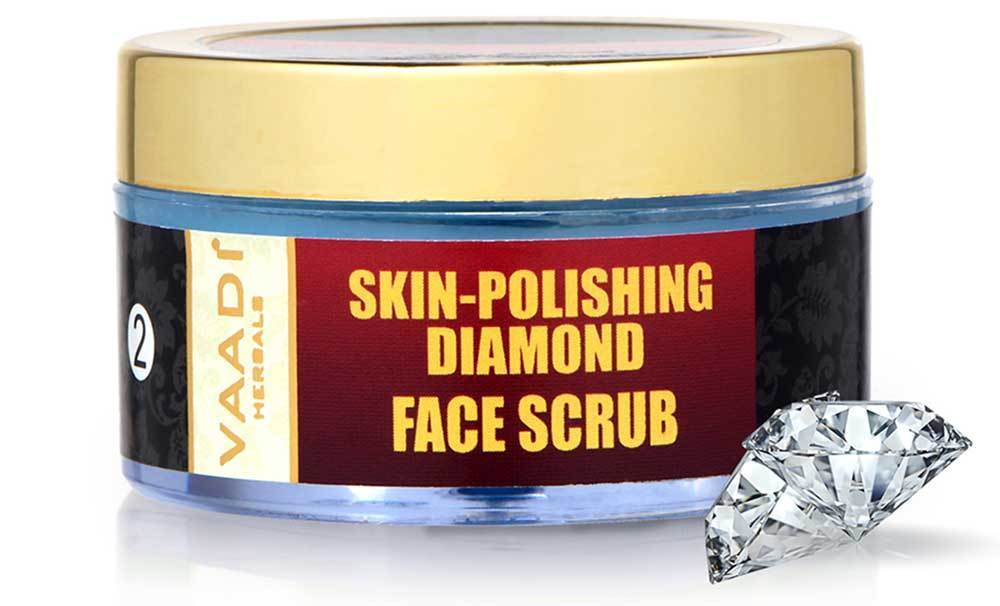 Skin Polishing Organic Diamond Scrub with Diamond Ash & Orange Oil 