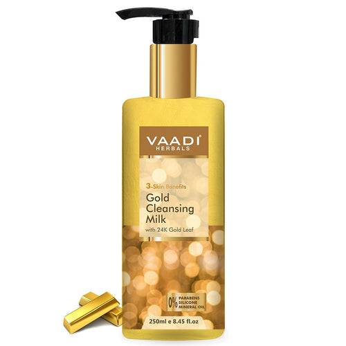 Thumbnail Gold Cleansing Milk with 24k Gold Leaf 