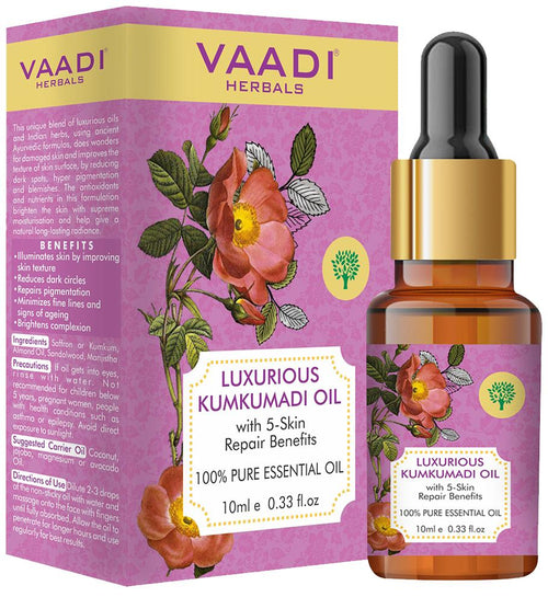 Thumbnail Organic Luxurious Kumkumadi Oil (Pure Mix of Saffron, Sandalwood, Manjistha & Almond Oil) 