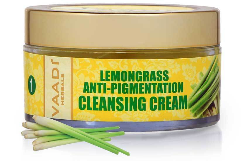 Anti Pigmentation Organic Lemongrass Cleansing Cream 