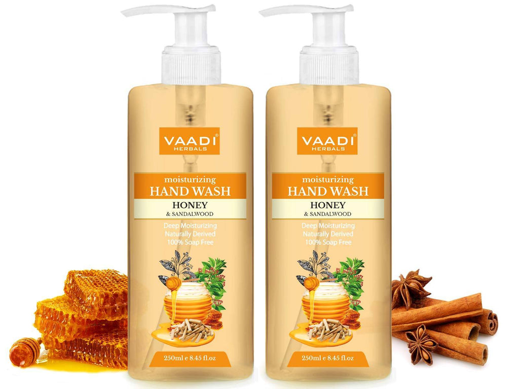 Deep Moisturizing Organic Honey & Sandal Hand Wash 