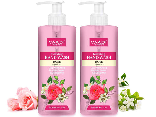 Thumbnail Hydrating Organic Rose & Jasmine Hand Wash (2 x 250 ml / 8.5 fl oz )
