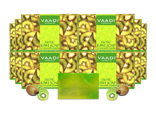 Thumbnail Exotic Organic Kiwi Soap with Green Apple Extract 