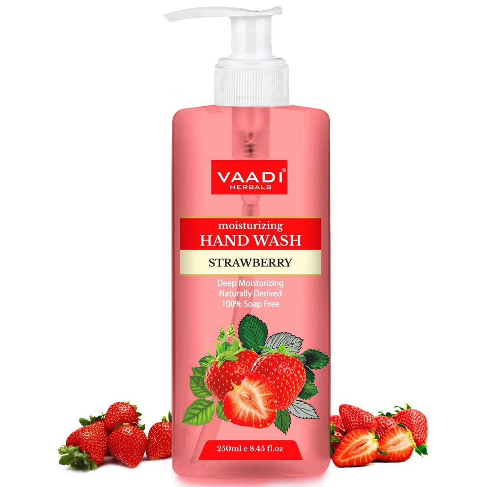 Deep Moisturizing Organic Strawberry Hand Wash 