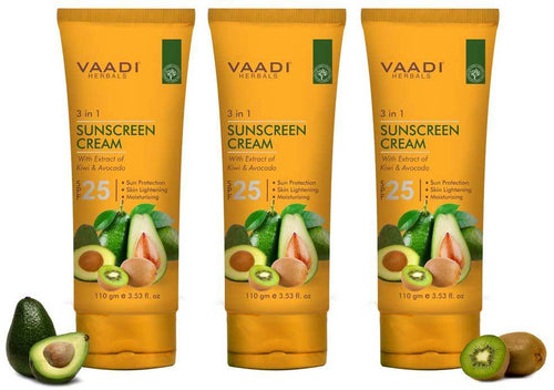 Thumbnail Organic Sunscreen Cream SPF 25 with Kiwi & Avocado Extract 