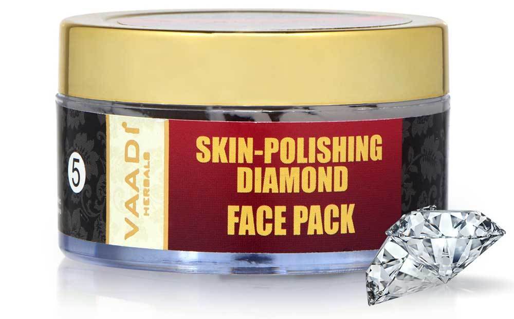 Skin Polishing Organic Diamond Face Pack  Makes Skin Radiant (70 gms/ 2.5 oz)