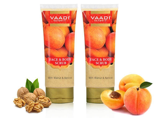 Thumbnail Organic Face & Body Scrub with Walnut & Apricot 