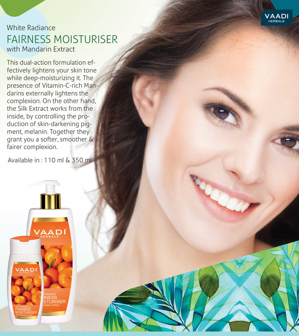 Organic Fairness Moisturiser with Mandarin Extract 