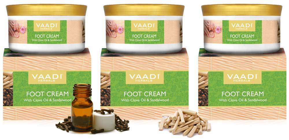 Organic Foot Cream with Clove & Sandalwood Oil 