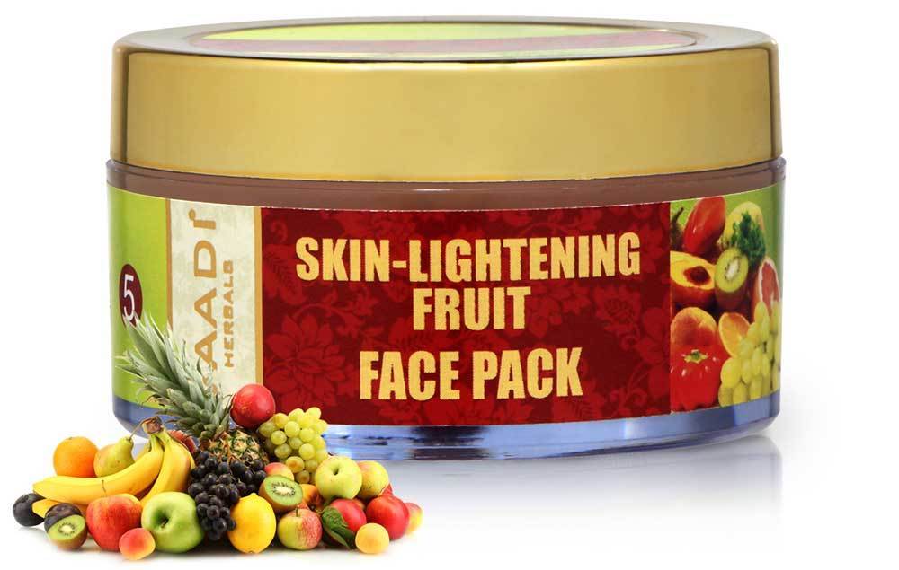 Skin Lightening Organic Fruit Face Pack  Anti Ageing Protects Skin from Sun & Pollution (70 gms / 2.5 oz)