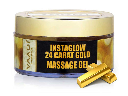 Thumbnail Organic 24 Carat Gold Massage Gel with Sandalwood & Turmeric 