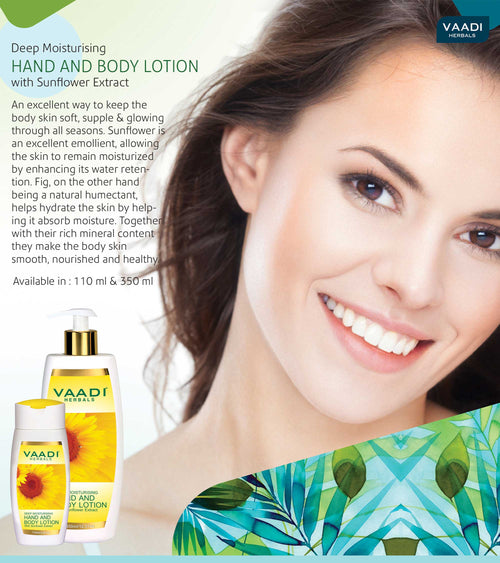 Thumbnail Organic Hand & Body Lotion with Sunflower Extract 