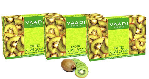 Thumbnail Exotic Organic Kiwi Soap with Green Apple Extract 