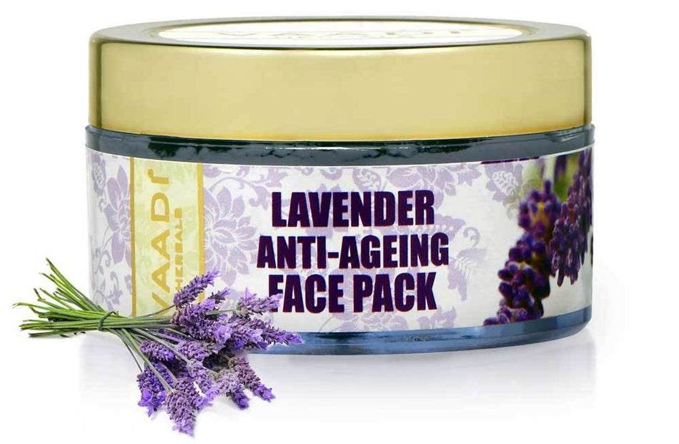 Anti Aging Organic Lavender Face Pack with Rosemary Extract 