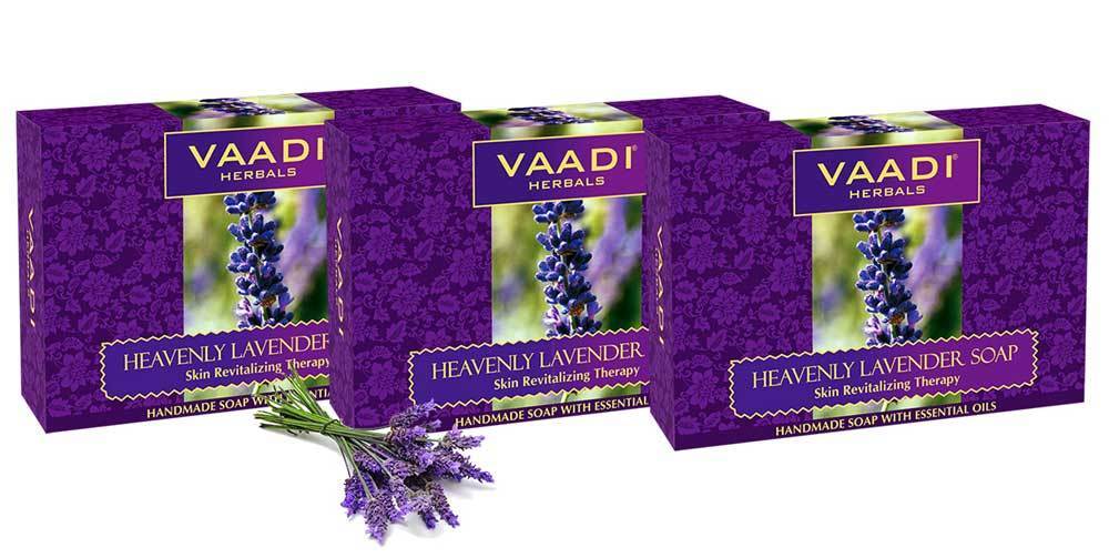 Heavenly Organic Lavender Soap with Rosemary 