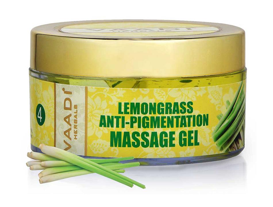 Anti Pigmentation Organic Lemongrass Massage Gel 