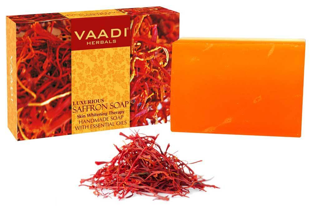 Luxurious Organic Saffron Soap 