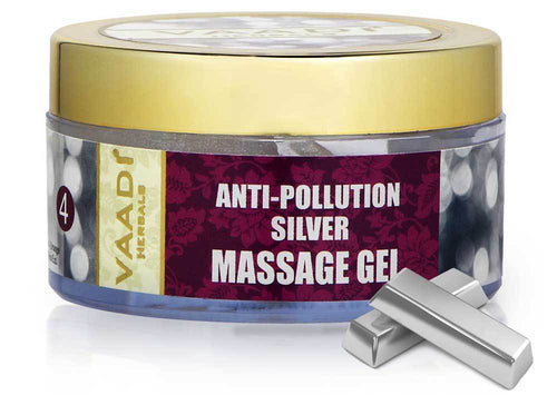 Thumbnail Organic Silver Massage Gel with Pure Silver Dust & Sandalwood Oil 