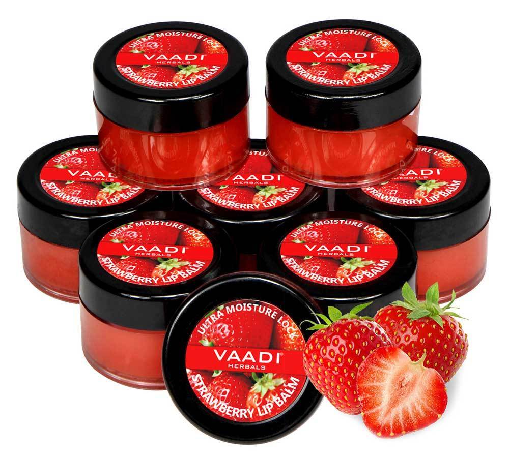 Organic Strawberry and Honey Lip Balm 