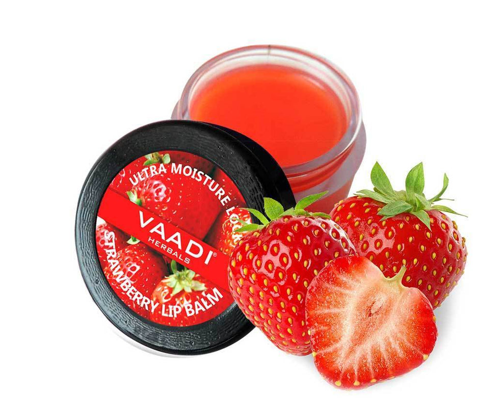 Organic Strawberry and Honey Lip Balm 